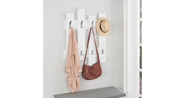 Věšák DESTINY, bílá