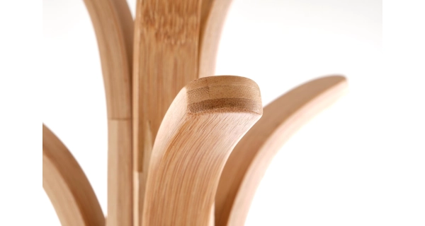 Věšák KRACIAN, bambus/šedá