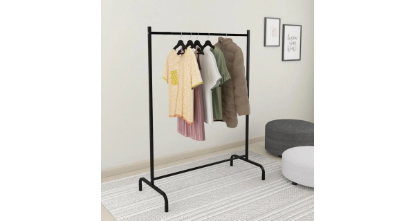 Věšák na šaty ERAKU, černý