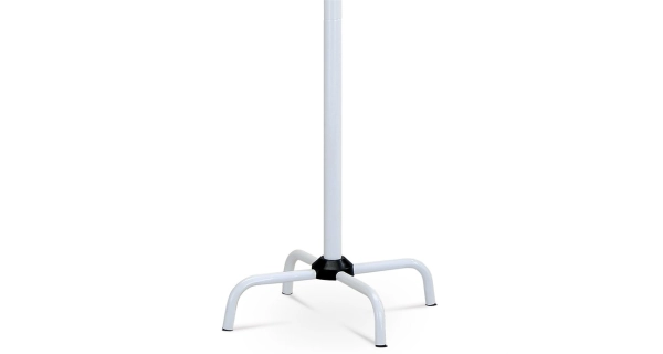 Věšák RONNIE, v. 182 cm, vysoký lesk bílý
