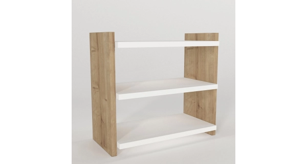 Víceúčelová police ARIEIRO, sapphire/bílá