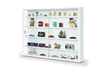 Vitrína ALESSIA, bílá