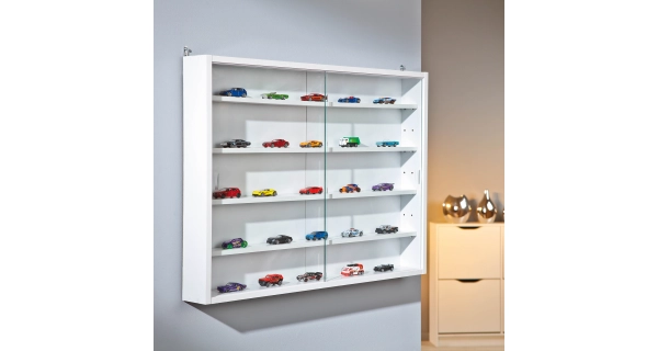 Vitrína ALESSIA, bílá