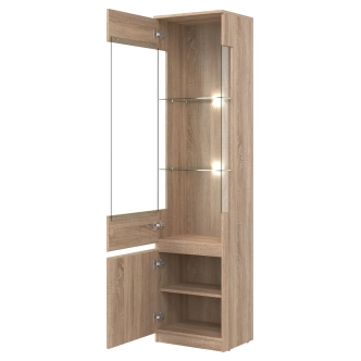 Vitrína BORROMEO, dub sonoma