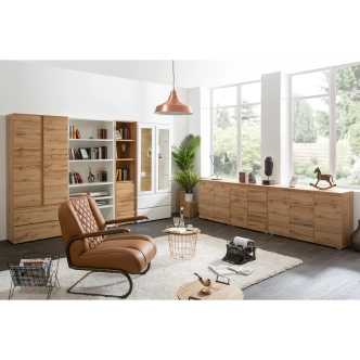 Vitrína DAGLARI, bílá