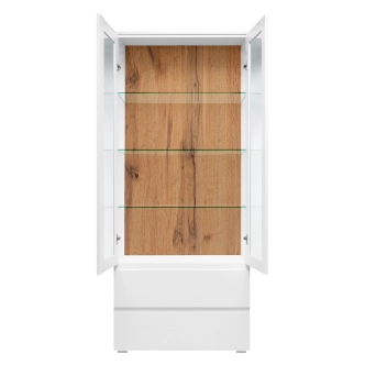 Vitrína DAGLARI, bílá