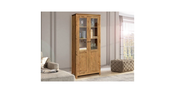 Vitrína DWAYNE 2D, vosk 