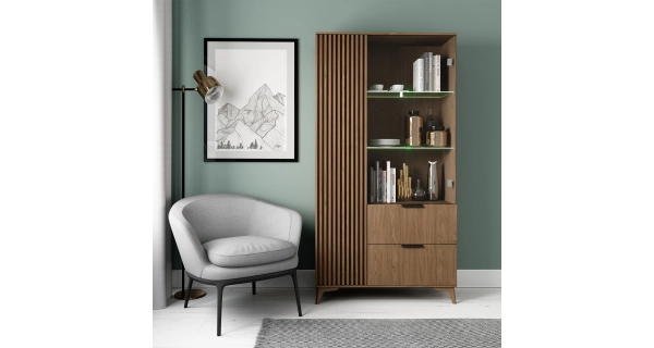 Vitrína GERTRUDA, dub artisan