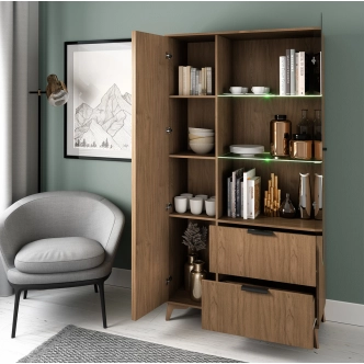 Vitrína GERTRUDA, dub artisan