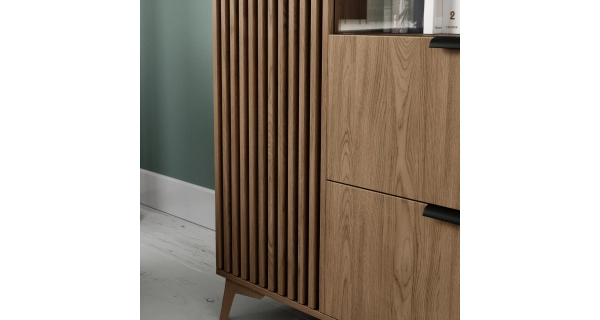 Vitrína GERTRUDA, dub artisan