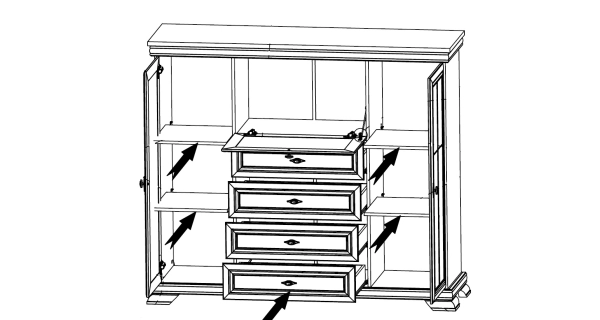 Vitrína MONEDULA 7, samoa king