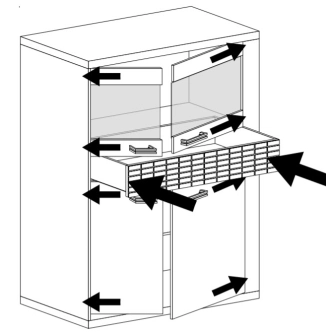 Vitrína PULCHERIA 4D1S, dub ribbeck/kostka