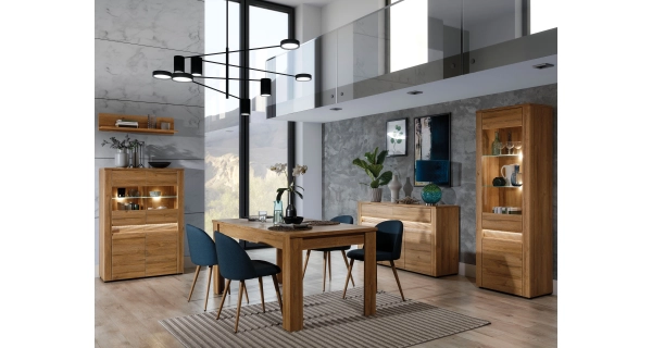 Vitrína SHERKAN, dub granson