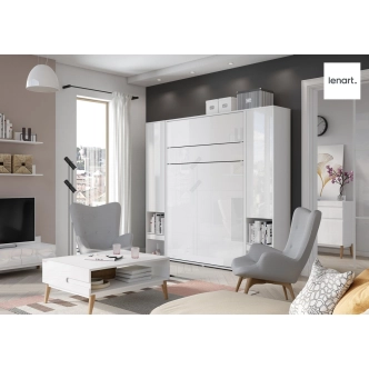 Výklopná postel HOYA I 140x200 cm, bílá