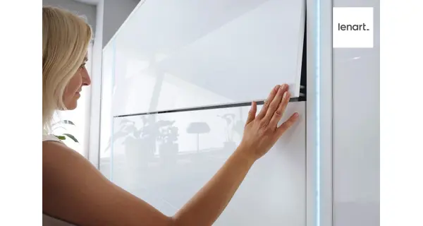 Výklopná postel HOYA I 140x200 cm, bílý lesk/bílý mat