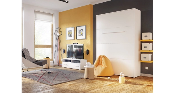 Výklopná postel NOET I 140x200 cm, bílá