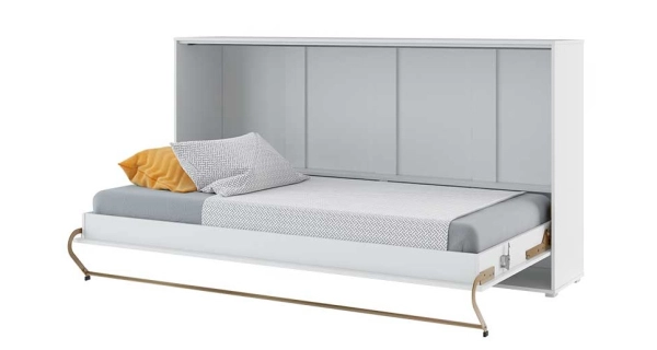 Výklopná postel NOET VI 90x200 cm, bílá