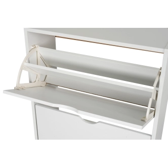 Výklopný botník PLAVI 3, bílá