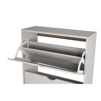 Výklopný botník PLAVI 4, šedá