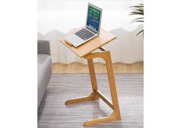 Výklopný stolek na notebook SINGIA, bambus