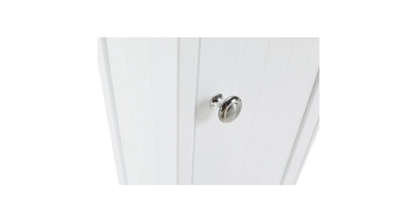 Vysoká skříňka NEATE, bílá