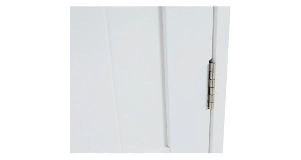 Vysoká skříňka NEATE, bílá