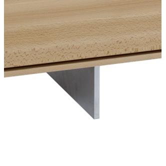 Vysoká vitrína ECHEVERIA, pravá, masiv buk