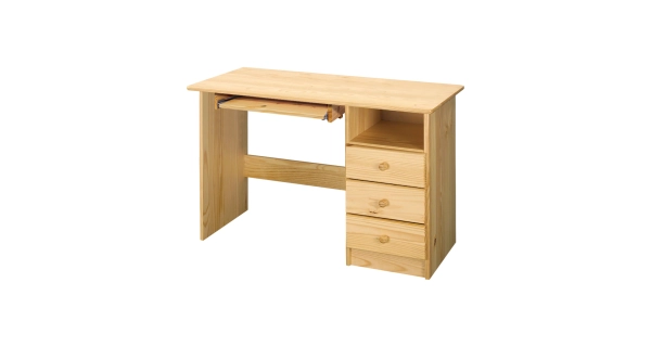 Výsuvná deska na klávesnici ke stolům TRINITY, lak