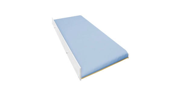 Výsuvná postel DWAYNE 90x200, bílý lak 