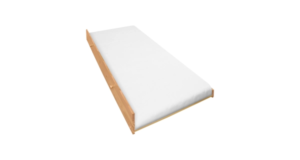 Výsuvná postel DWAYNE 90x200, vosk