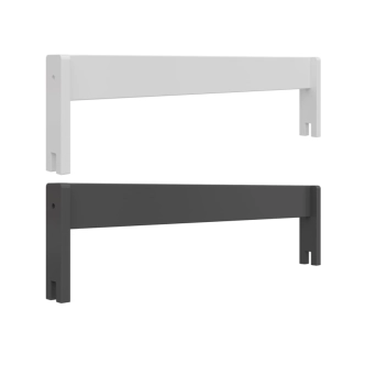 Zábrana k dětské posteli SPECIOSA, šedá