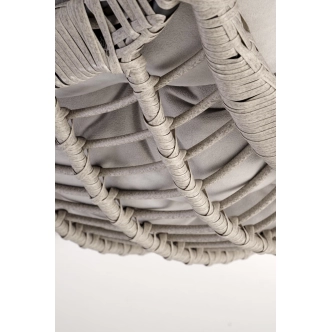 Zahradní křeslo NATALI, světle šedé