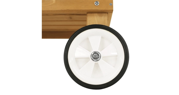 Zahradní pracovní stůl MAUB, dřevo/hnědá