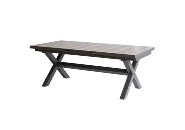 Zahradní rozkládací stůl DORCANOR, dekor dub