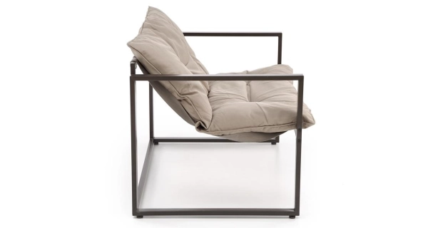 Zahradní set HERTA, černá/cappuccino