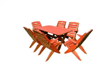 Zahradní set URIKOS, barva ořech