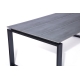 Zahradní stůl ARISTIDE 210x100 cm, černá