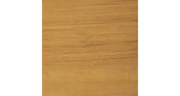 Zahradní stůl ELYORIV, dekor dub, šedá kovová konstrukce