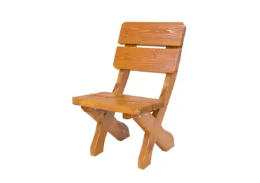 Zahradní židle CRASSULA, masiv smrk/dub