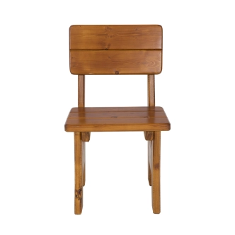 Zahradní židle EUSEBIO, masiv smrk/dub