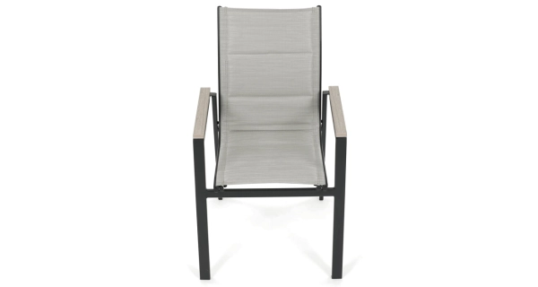 Zahradní židle FENZEL, béžová/černá