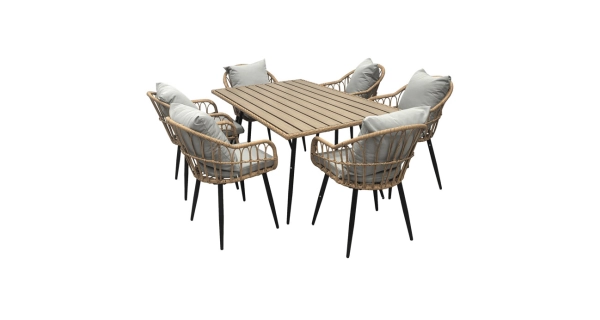 Zahradní židle FILMARO, šedá