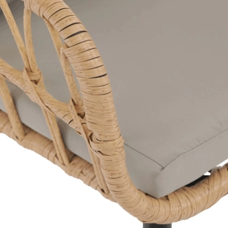 Zahradní židle FILMARO, šedá