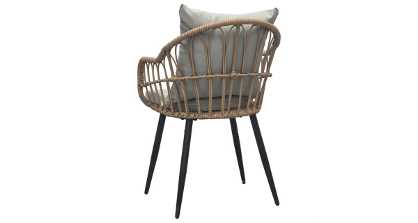 Zahradní židle FILMARO, šedá