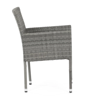 Zahradní židle FIRLANO, šedá