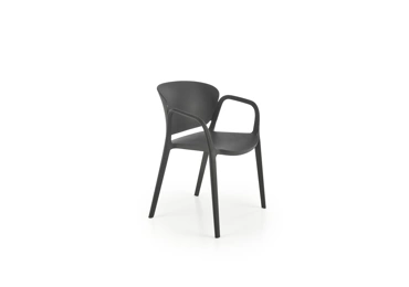 Zahradní židle JAVALEON, černá