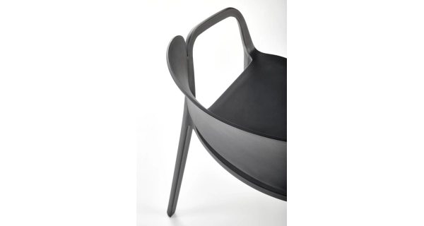 Zahradní židle JAVALEON, černá