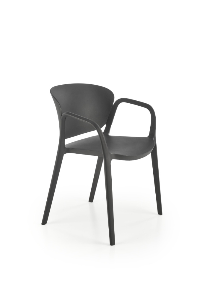 Zahradní židle JAVALEON, černá