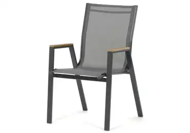 Zahradní židle MALVER, šedá