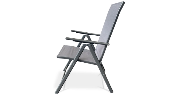 Zahradní židle MIRLEM, šedá
